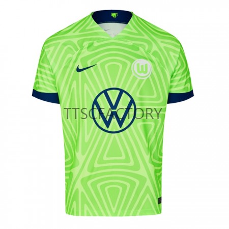 Koszulka VFL Wolfsburg Domowe Koszulki Piłkarskie 2022-2023 Krótki Rękaw